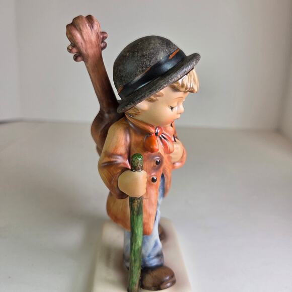 Vintage Goebel M.I. Hummel Little Cellist #89/1 TMK5 W. Germany 5.5" Figurine - Picture 8 of 16